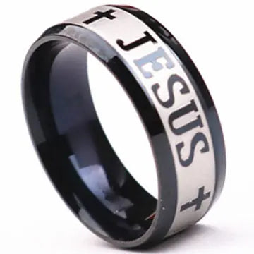 Bible Scripture Titanium Ring