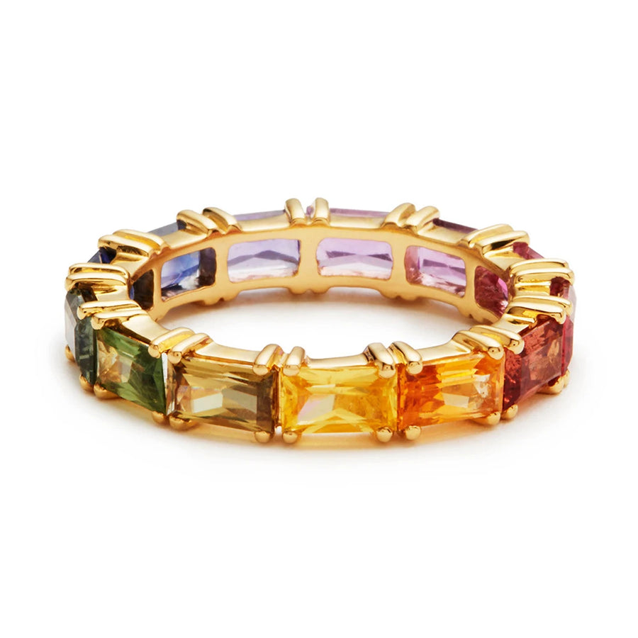 Rainbow Cubic Zircon Women Ring