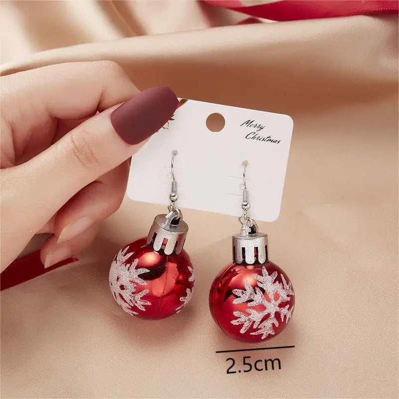 Trendy Statement Christmas Earrings