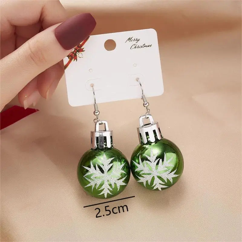 Trendy Statement Christmas Earrings