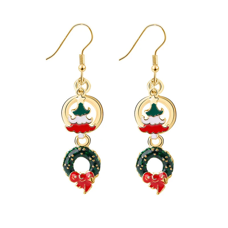 Trendy Statement Christmas Earrings