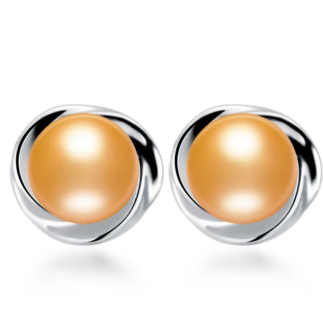 100% Genuine Natural Pearl Earrings