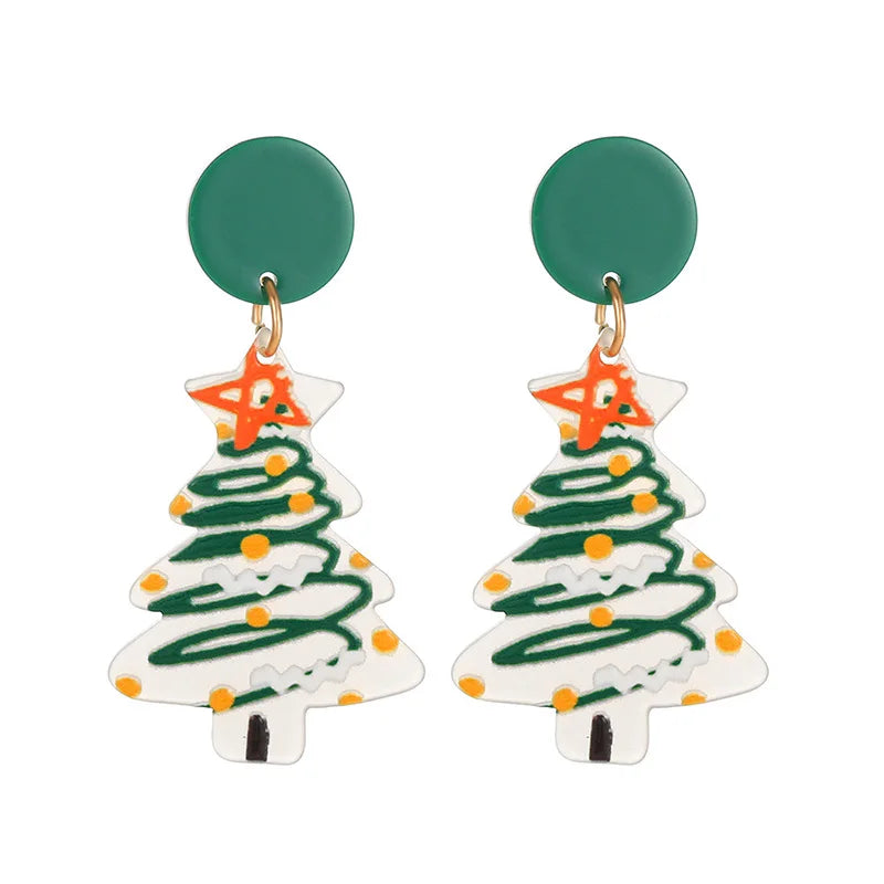 Trendy Statement Christmas Earrings