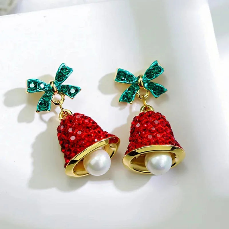 Trendy Statement Christmas Earrings