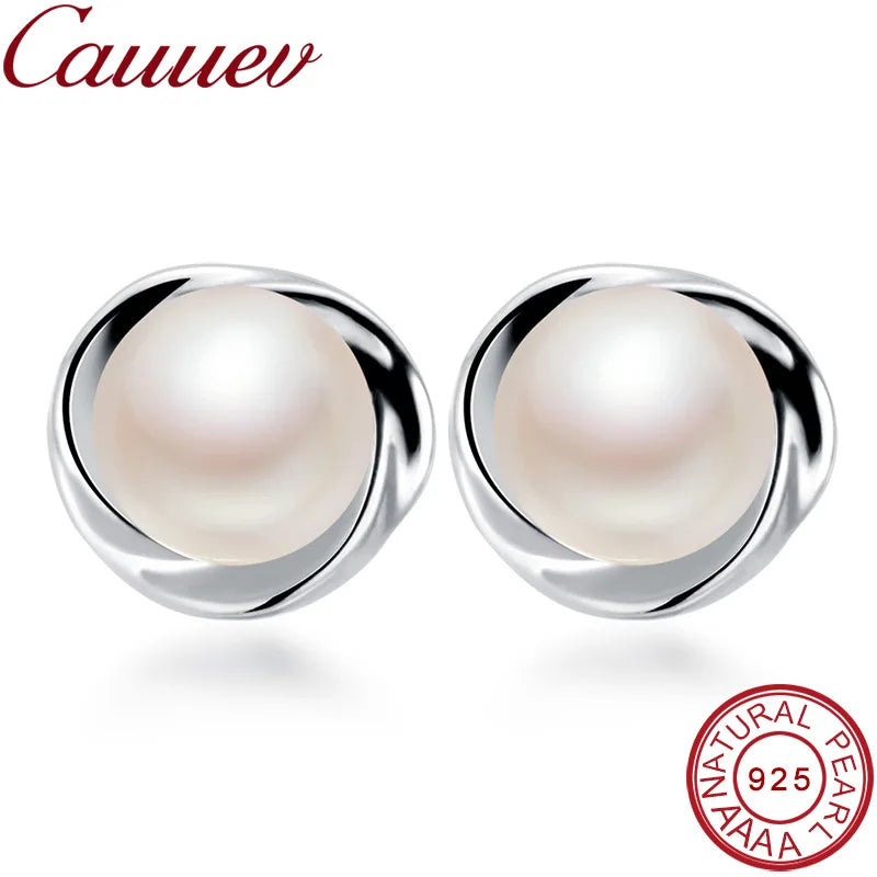 100% Genuine Natural Pearl Earrings