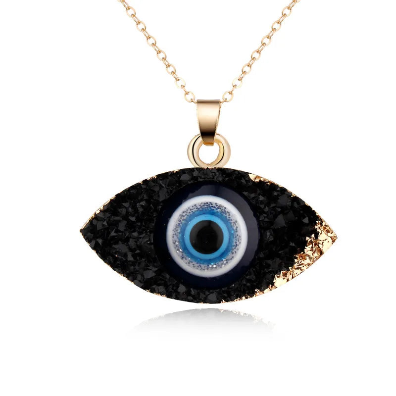 Vintage Boho Eye Pendant Necklace