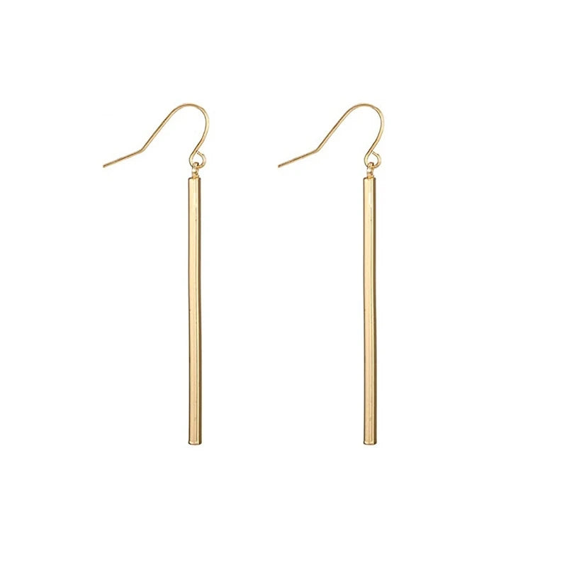 Simple Gold Earrings