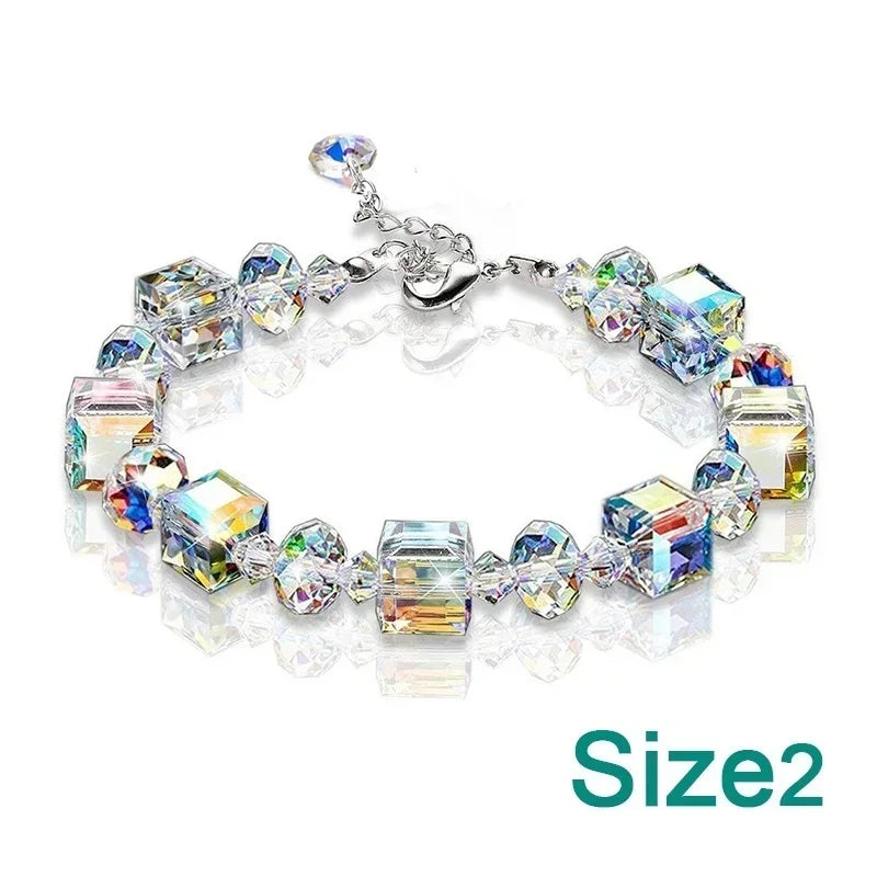 Cube Crystal Bracelet