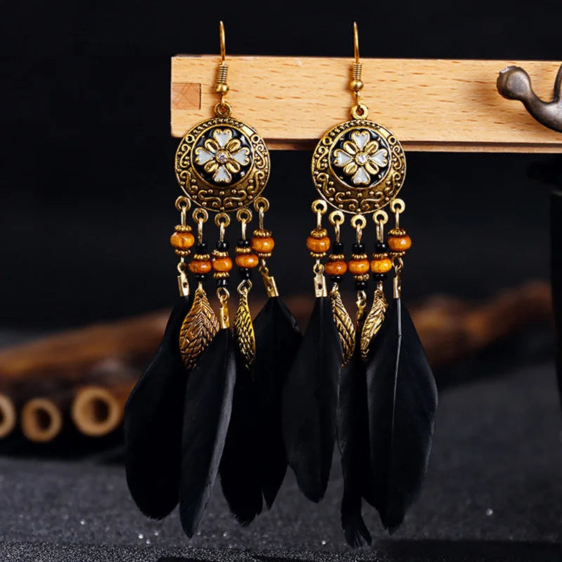 Vintage Bohemian Long Earrings