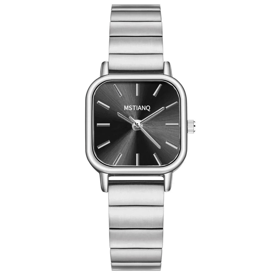 Minimalist Square Steel Mesh Watch