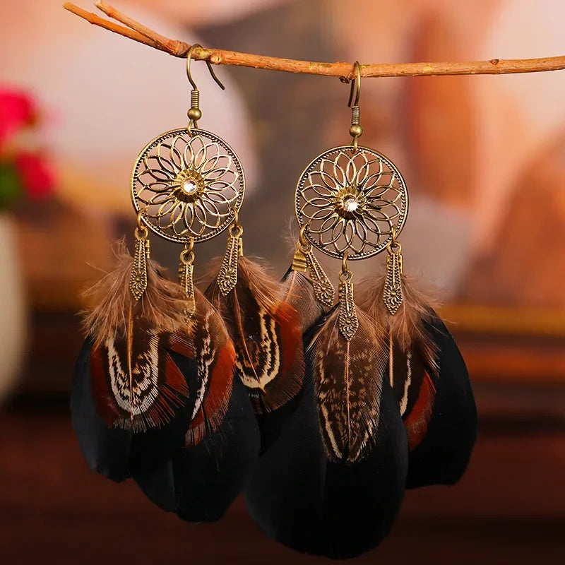 Vintage Bohemian Long Earrings