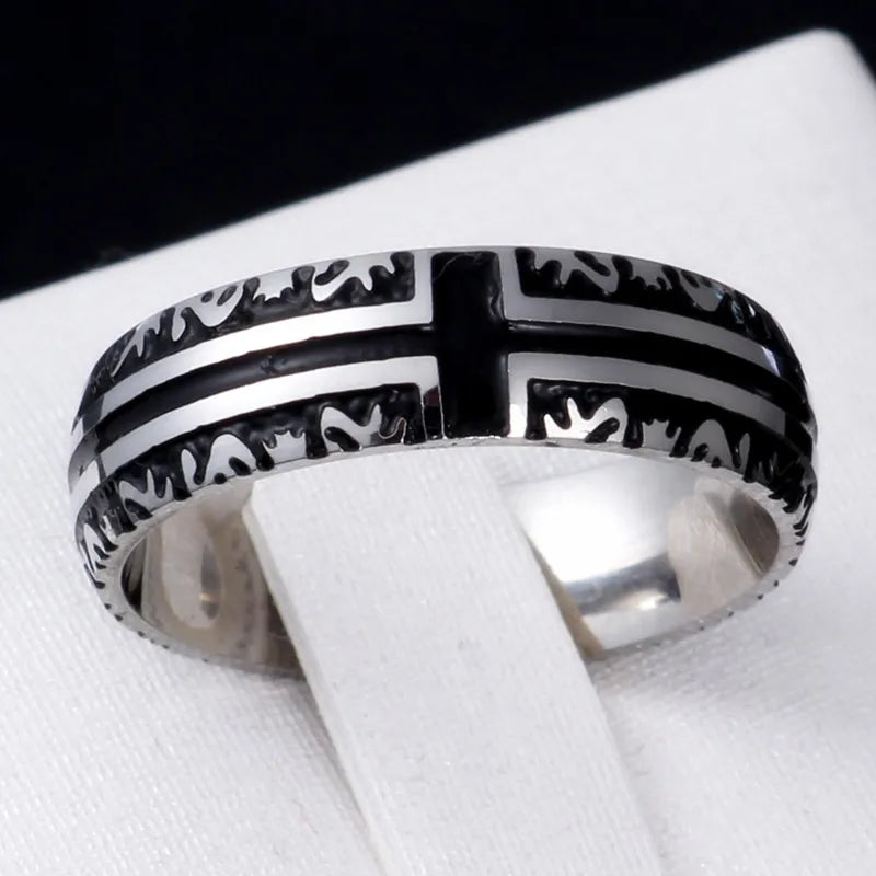 Bible Scripture Titanium Ring