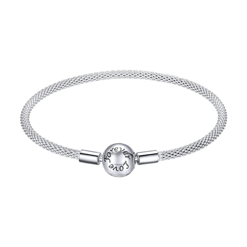 925 Sterling Silver Stars Splice Bracelet