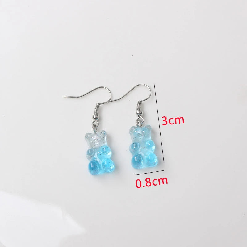 Bohemian Blue Geometric Earrings