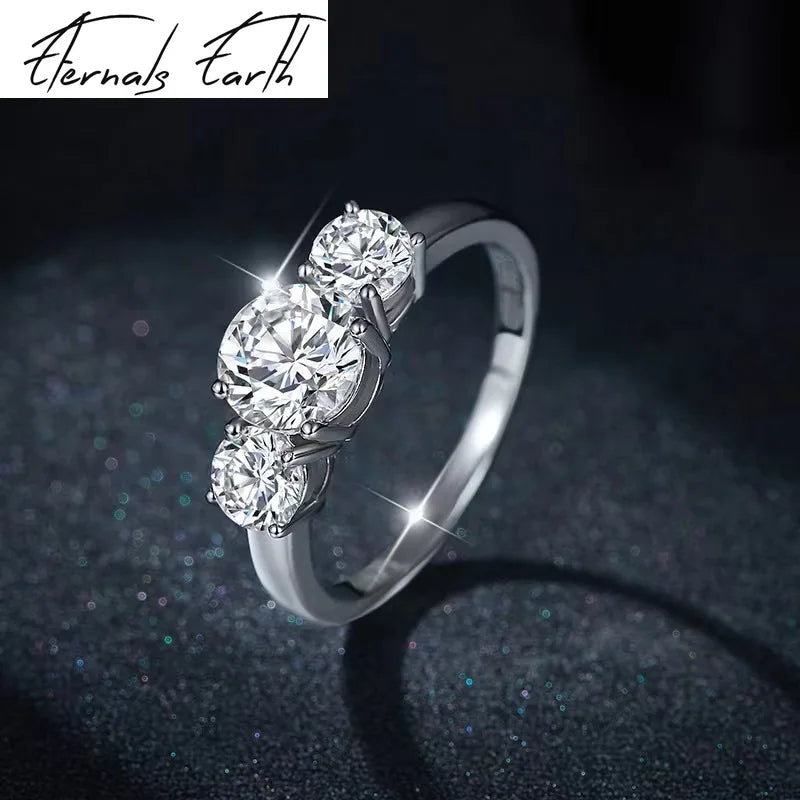 Fashion AAA Rhinestone Sterling Silver Ring